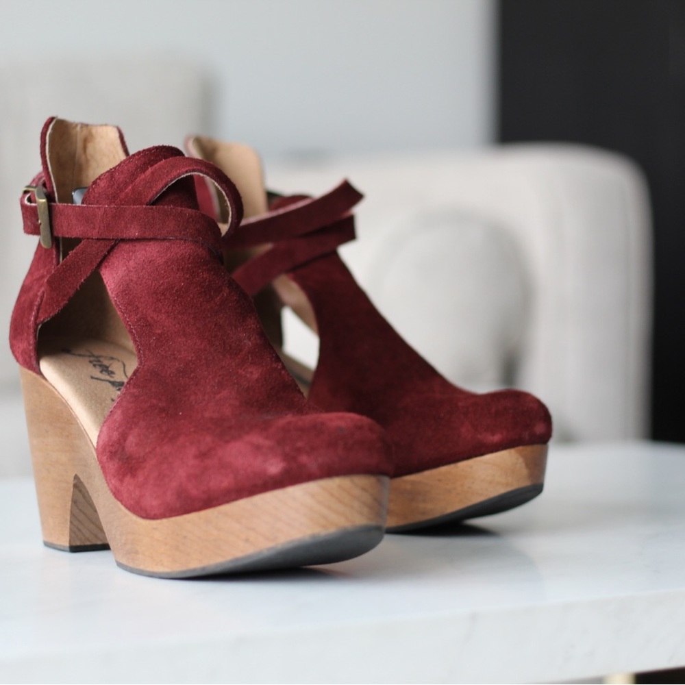Free People Cedar Clog